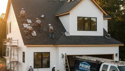 Professional roof and vinyl siding installation in Greensboro, NC by Next Level Exteriors