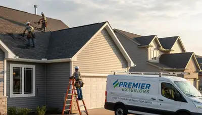 Vinyl siding installation on Greensboro NC home by Next Level Exteriors experts