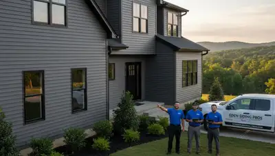 Professional vinyl siding installation on home exterior in Greensboro, NC