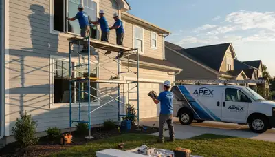 Vinyl siding and window replacement experts in Greensboro NC improving home energy efficiency